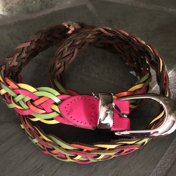 Capezio Belt Braided Leather - Picture 2 of 7